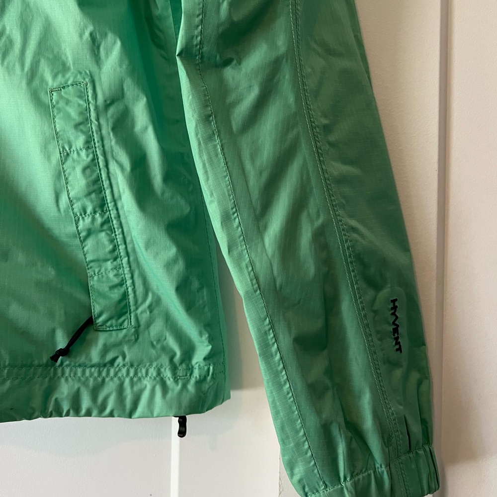 The North Face Mint Green Hyvent Outdoor Rain Jacket Small - Picture 2 of 11